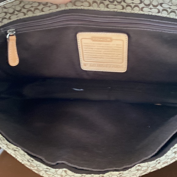 Vintage signature coach messenger tote - Picture 3 of 4